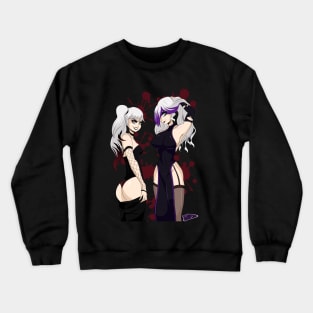 Goth Schnee Sisters Crewneck Sweatshirt